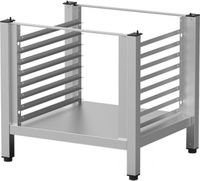 Onderstel Bakerlux met 8X (60X40cm) geleiders | Unox XEKRT-08EU-H