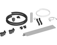 Stapelkit Cheftop normaal 1/1GN | 2 elektrische ovens | Unox XEVQC-0011-E