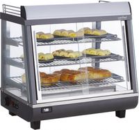 Warmhoudvitrine (Cap.62X27/31/34Cm) | CaterChef | 688078