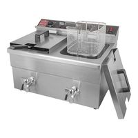 Friteuse 08L+08L | CaterChef | 688218