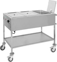 Bain Marie Wagen Gn 3/1X1-200Mm | 710053