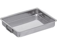 Braadslede 06,5(H)X40X30cm, 6,5 liter, Pujadas, RVS, 720161