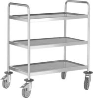 Pujadas Serveerwagen (Cap.3X 90X50Cm), RVS, 898436