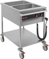 Bain Marie Wagen Gn 1/1X2-200Mm | MaxPro | 921350