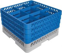 Voetglazenkorf CR-09 M/Opzet (4X CR-09) - CaterRacks CR0924