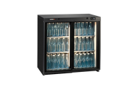 2-Deurs Barkoeling Glazen schuifdeuren | 90 breed | Led | Gamko MG3/250SD