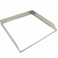 Spatrand Voor Bakplaat 60 Cm, Gastro-Inox 160.542