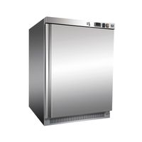 Gastro-Inox RVS Vriezer 200 Liter, Statisch Gekoeld Met Ventilator, Gastro-Inox 201.111