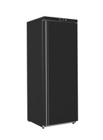 Gastro-Inox Zwart Stalen Vriezer 600 Liter, Statisch Gekoeld - 201.201