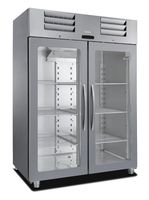 Marecos Excel Line Roestvaststalen GN2/1 Koeling met Glasdeur 1400 Liter, Geforceerd Gekoeld - Gastro-Inox 221.012