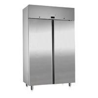 Marecos Softline Roestvaststalen GN2/1 Vriezer 1400 Liter, Geforceerd Gekoeld - Gastro-Inox 221.035