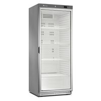 Marecos Roestvaststalen GN2/1 Koeling met Glasdeur 600 Serie, Statisch Gekoeld met Ventilator - Gastro-Inox 221.104