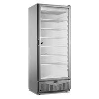 Marecos Roestvaststalen GN 2/1 + 600x400mm Vriezer met Glasdeur, 500 Serie - 224.017