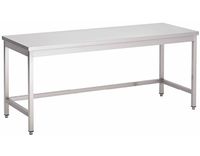 Gastro-Inox Werktafel van RVS Zonder Onderblad, 800(l)x600(d)x880(h)mm - 301.192
