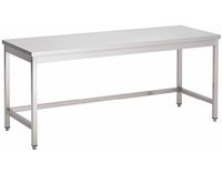 Gastro-Inox Werktafel van RVS Zonder Onderblad, 800(l)x600(d)x880(h)mm - 301.192