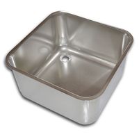 Gastro-Inox Inbouw Spoelbak 500(l)x500(b)x250(d)mm, Gastro-Inox 305.308