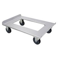 Verrijdbaar Onderstel Voor Euronorm (600x400mm) Voorlader Thermoboxen, Gastro-Inox 307.552