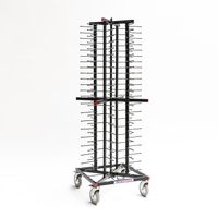 Jackstack Verrijdbaar Bordenrek Geschikt Voor 88 Borden, Gastro-Inox 309.006