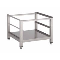 Gastro-Inox Onderstel Voor Vaatwasmachines, Met Onderblad 50x50cm, Gastro-Inox 310.101