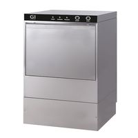 Gastro-Inox Vaatwasmachine Met Afvoerpomp En Zeepdispenser, 50x50, 230v, Gastro-Inox 400.103