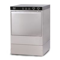 Gastro-Inox Vaatwasmachine Met Afvoerpomp En Zeepdispenser, 40x40, 230v, Gastro-Inox 400.203