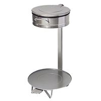 Afvalzakhouder met Pedaalbediening Roestvast Staal AISI 304 - 403.110