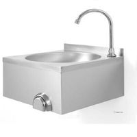 Wasbak met Kniebediening en Kraan Roestvast Staal AISI 304 - 403.150