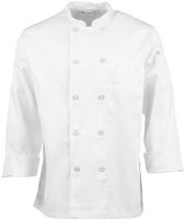 Chef Works Le Mans unisex koksbuis wit S | A371-S