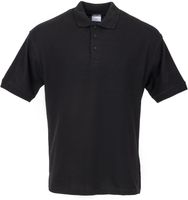 Unisex poloshirt | zwart | maat M | A735-M