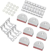 Kit de Fijación de Cristal Polar, Polar AB195