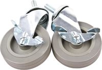 Vogue AC680 zwenkwieltjes geremd voor F993-F998 (2 stuks)