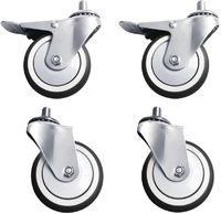 Buffalo AJ379 Complete Castors 4 stuks