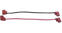 AP405 Buffalo draadconnector (Zwarte & Rode draad)