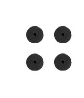 AS317 Buffalo waterboiler rubberen voetjes (4 stuks)