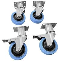 AW231 Polar complete zwenkwielen (set van 4)