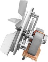 AW270 Buffalo ventilatormotor & waaier tegen de klok in