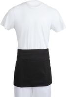 Whites Korte Sloof Zwart, Whites Chefs Clothing B131