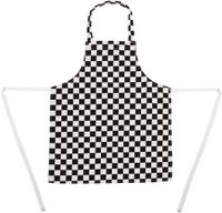 Whites kinderschort zwart-wit geruit | B357