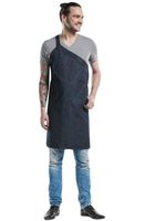 Chaud Devant Skew Schort Blue Denim - Chaud Devant B541