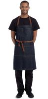 Kort Schort Indigo denim | 4 zakken | Chef Works Urban Memphis | B721
