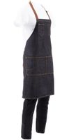 Kort Schort Indigo denim | 4 zakken | Chef Works Urban Memphis | B721