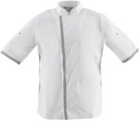 Whites Southside Unisex Koksbuis Korte Mouw Wit, Whites Chefs Clothing B998-XS