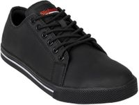 Slipbuster Veiligheidssneakers van Gerecyclede Microvezels Matzwart 37 - Slipbuster Footwear BA060-39