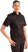 Chefs Work Springfield dames koksbuis zwart | BB051-XXL