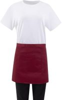 Whites Korte Sloof Bordeaux, Whites Chefs Clothing BB177