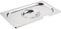 Rvs Deksel Met Lepeluitsparing | Gn1/4 | Vogue | CB174