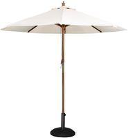Bolero ronde crème parasol 2,5 meter | CB513