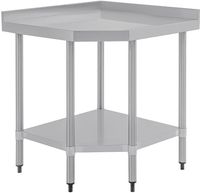 Rvs Werktafel Hoekelement | 60cm | Vogue | CB907