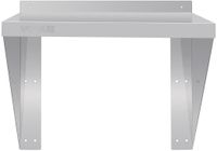 Rvs Oven Of Magnetron Wandplank | 56x56cm | Vogue | CB912