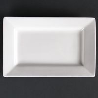 Lumina rechthoekige schalen met brede rand 20 x 13cm | CD629